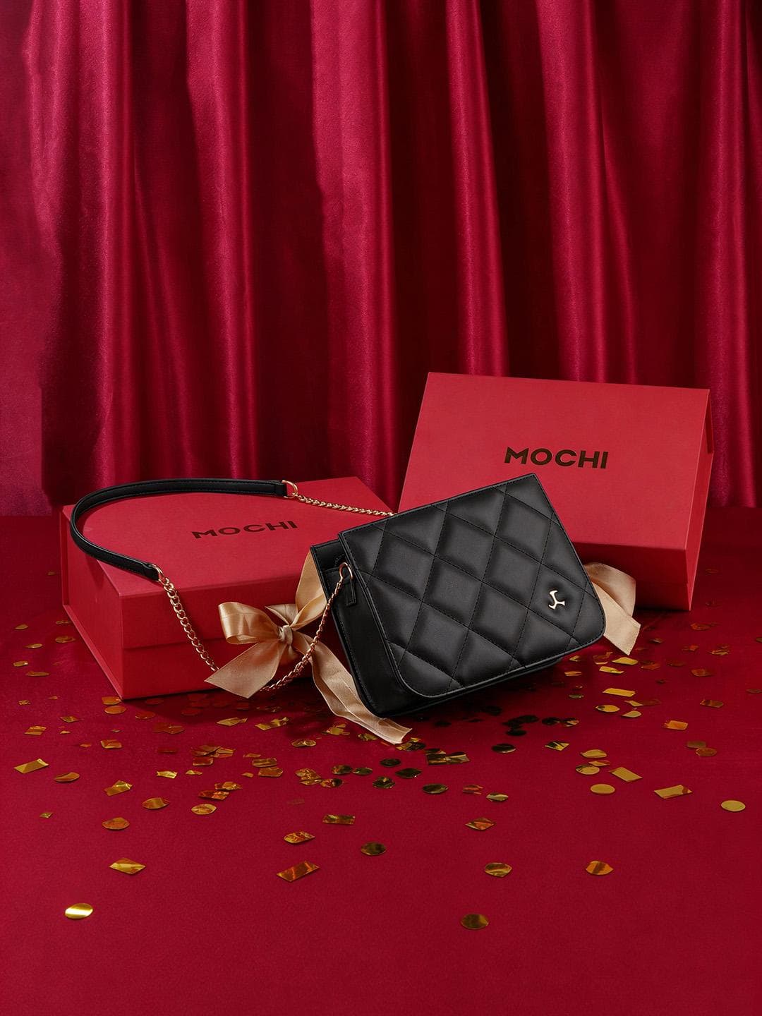 Buy Mochi Women Solid Quilted Sling Bag - - Accessories for Women