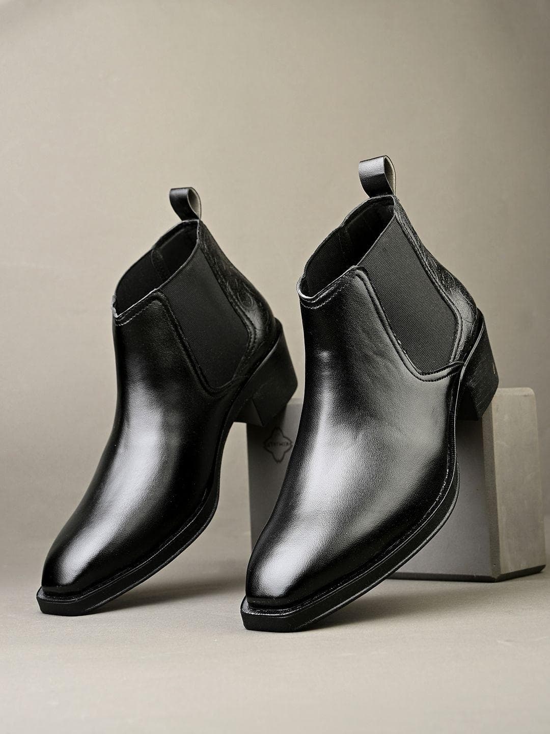 Buy The Roadster Lifestyle Co Men Round Toe Chelsea Boots - - Footwear for Men