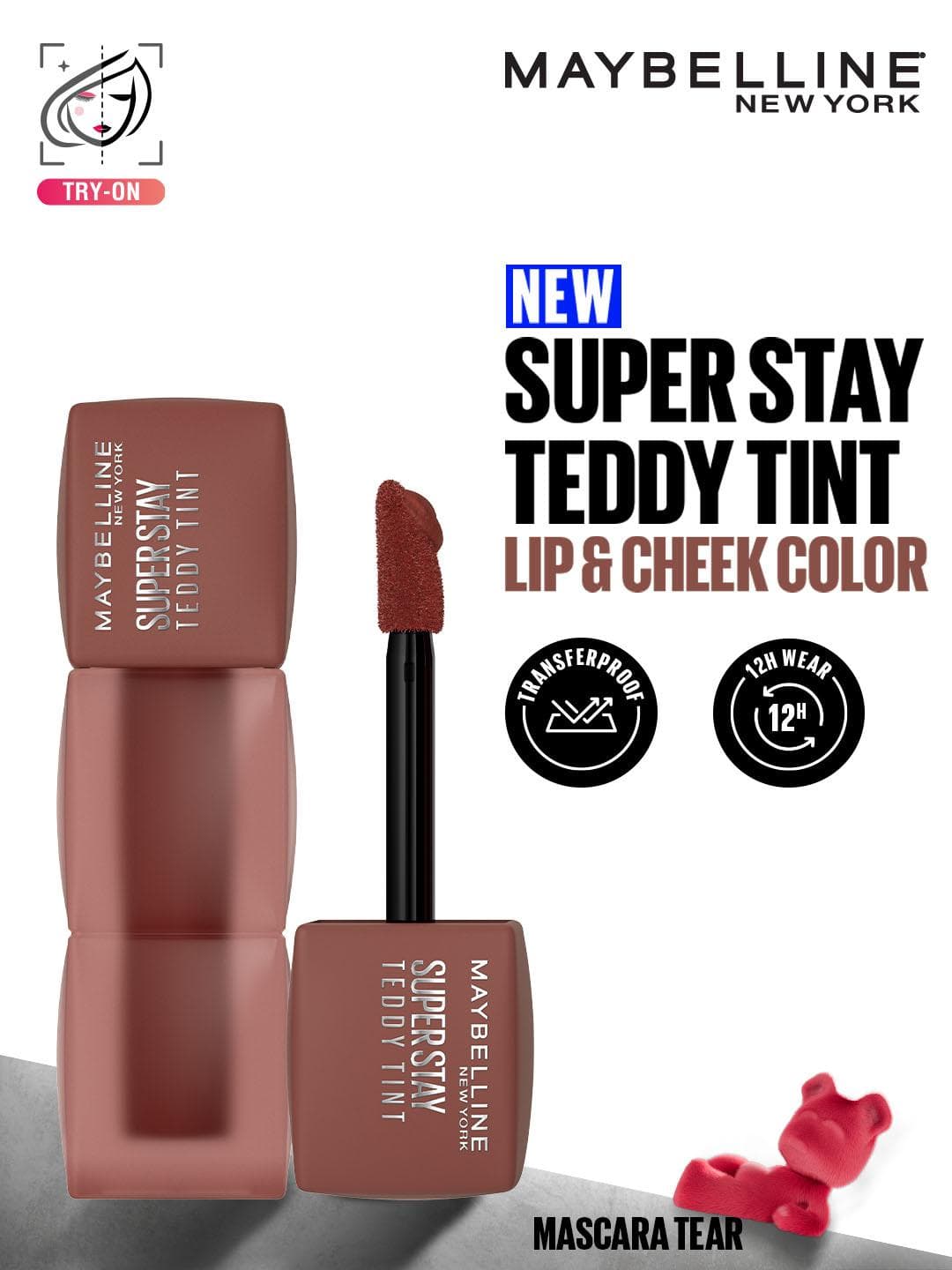 Buy Maybelline New York Superstay Teddy Tint Lip & Cheek Color 5ml Mascara Tear - - Personal Care for Women