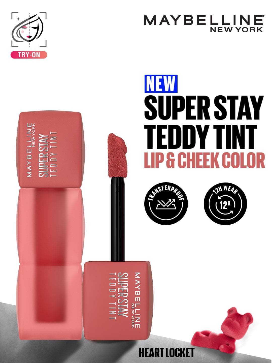 Buy Maybelline New York Superstay Teddy Tint Lip & Cheek Color 5ml Heart Locket - - Personal Care for Women