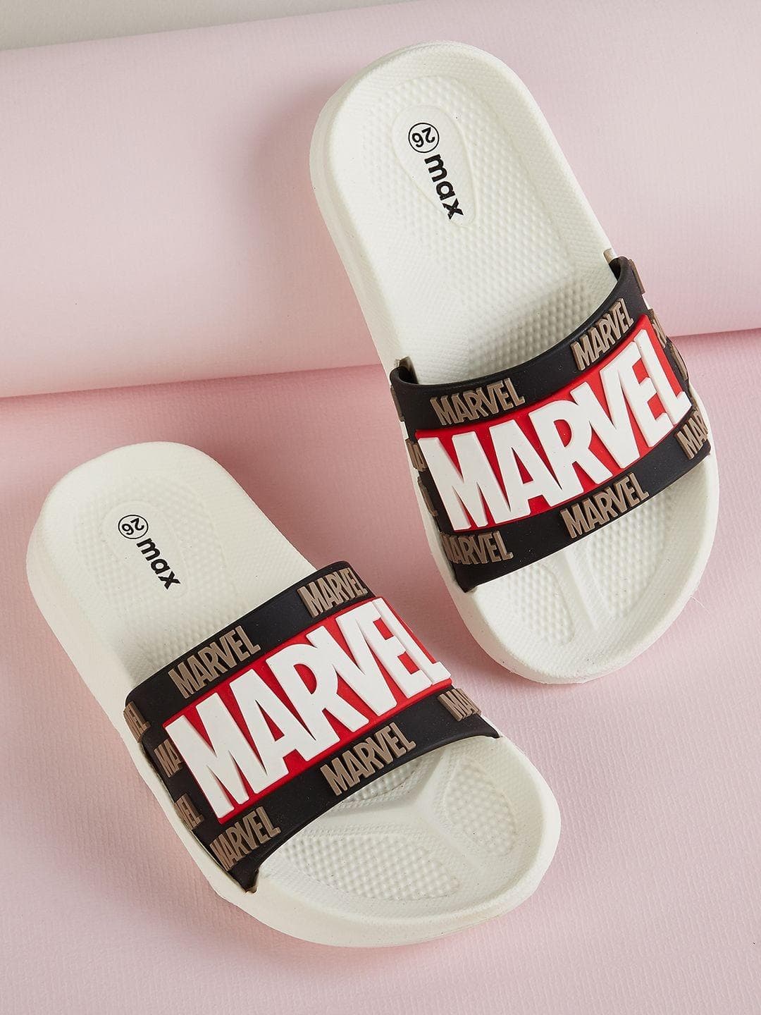 max Boys Printed Sliders