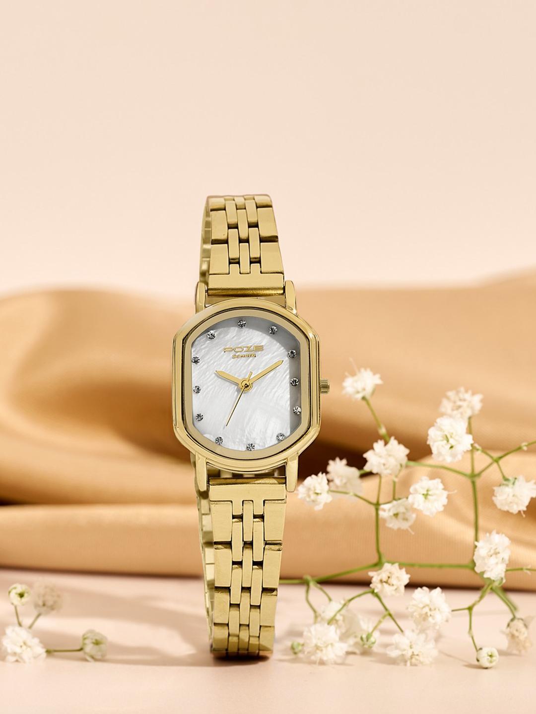 Buy Sonata Women Poze 8 Quartz Analog MOP White Dial Watch SP80161YM01W - - Accessories for Women
