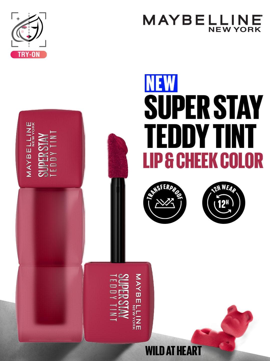 Buy Maybelline New York Superstay Teddy Tint Lip & Cheek Color 5 Ml Wild At Heart - - Personal Care for Women