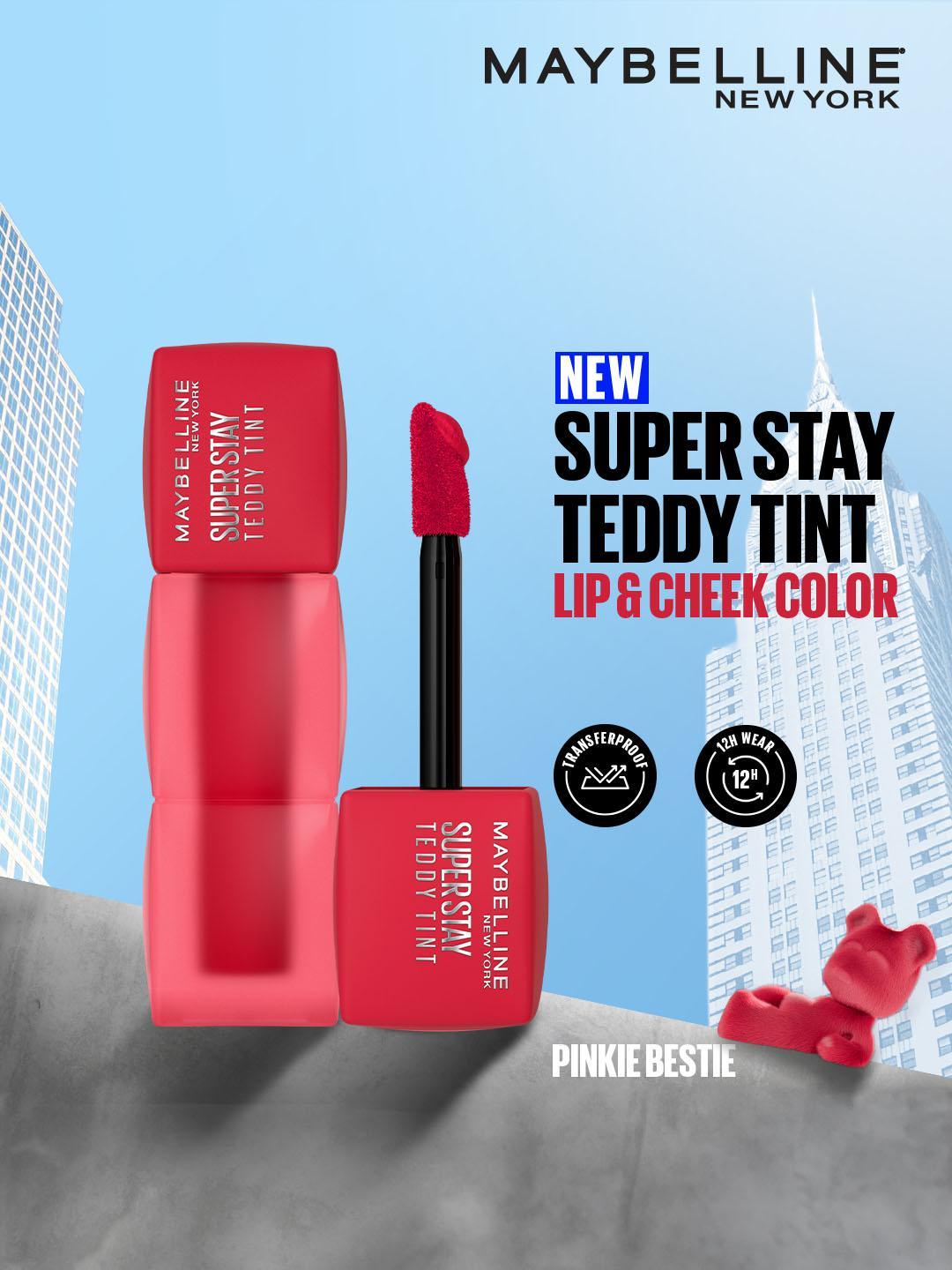 Buy Maybelline New York Superstay Teddy Tint Lip & Cheek Color 5 Ml Pinkie Bestie 65 - - Personal Care for Women