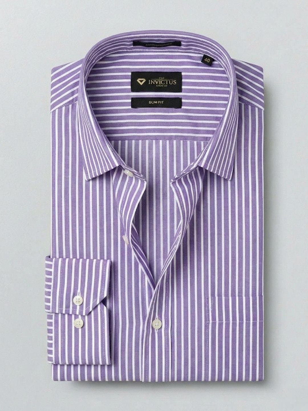 INVICTUS Men Striped Formal Shirt