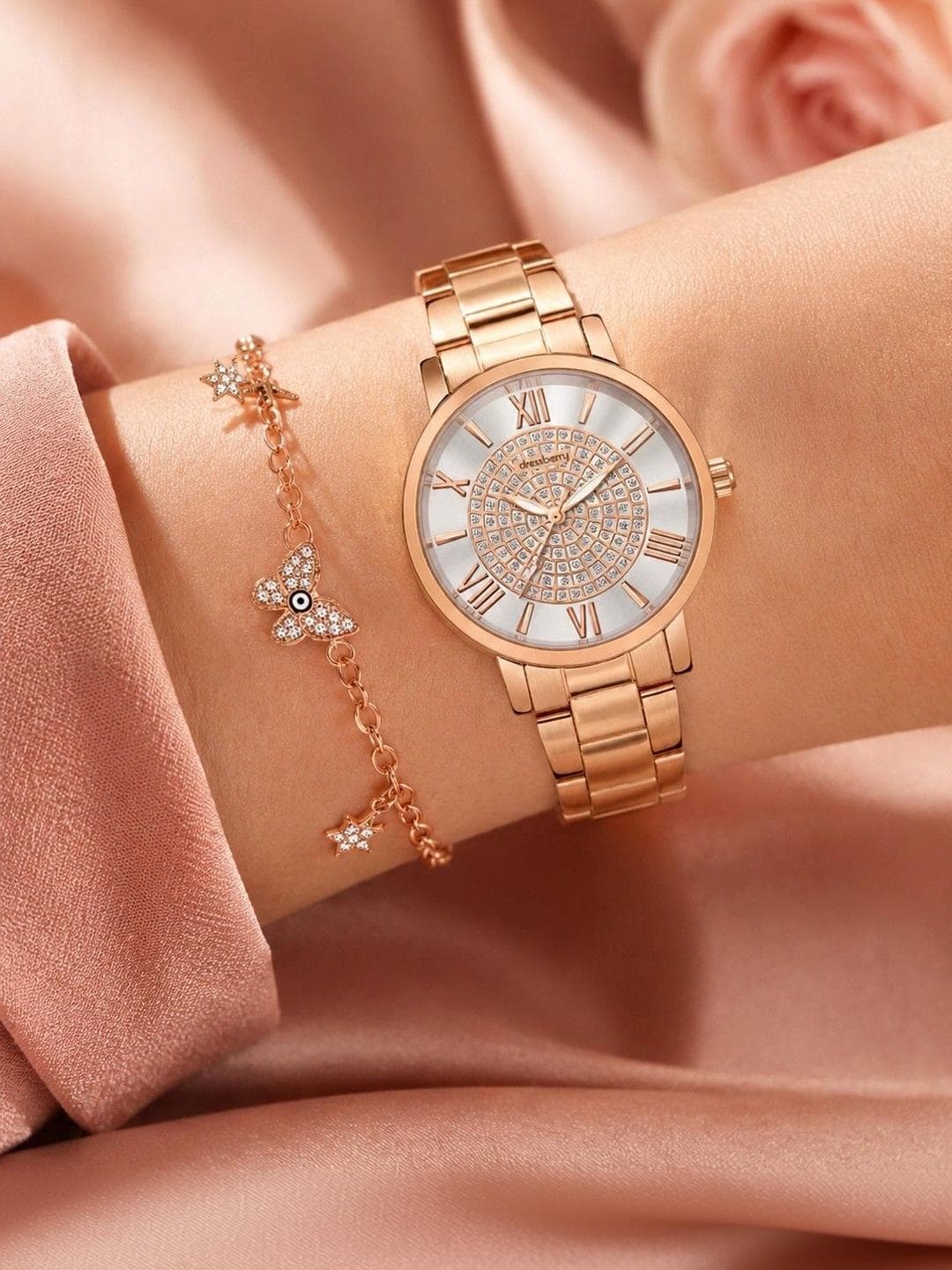 Dressberry Women Watches Gift Set
