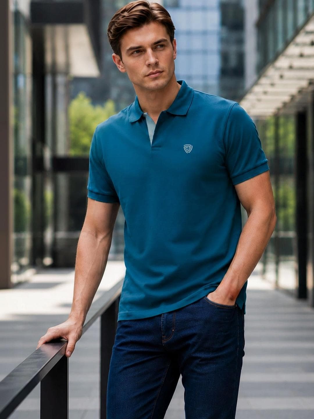 Buy Lux Cozi Polo Collar Lounge Tshirts - - Apparel for Men