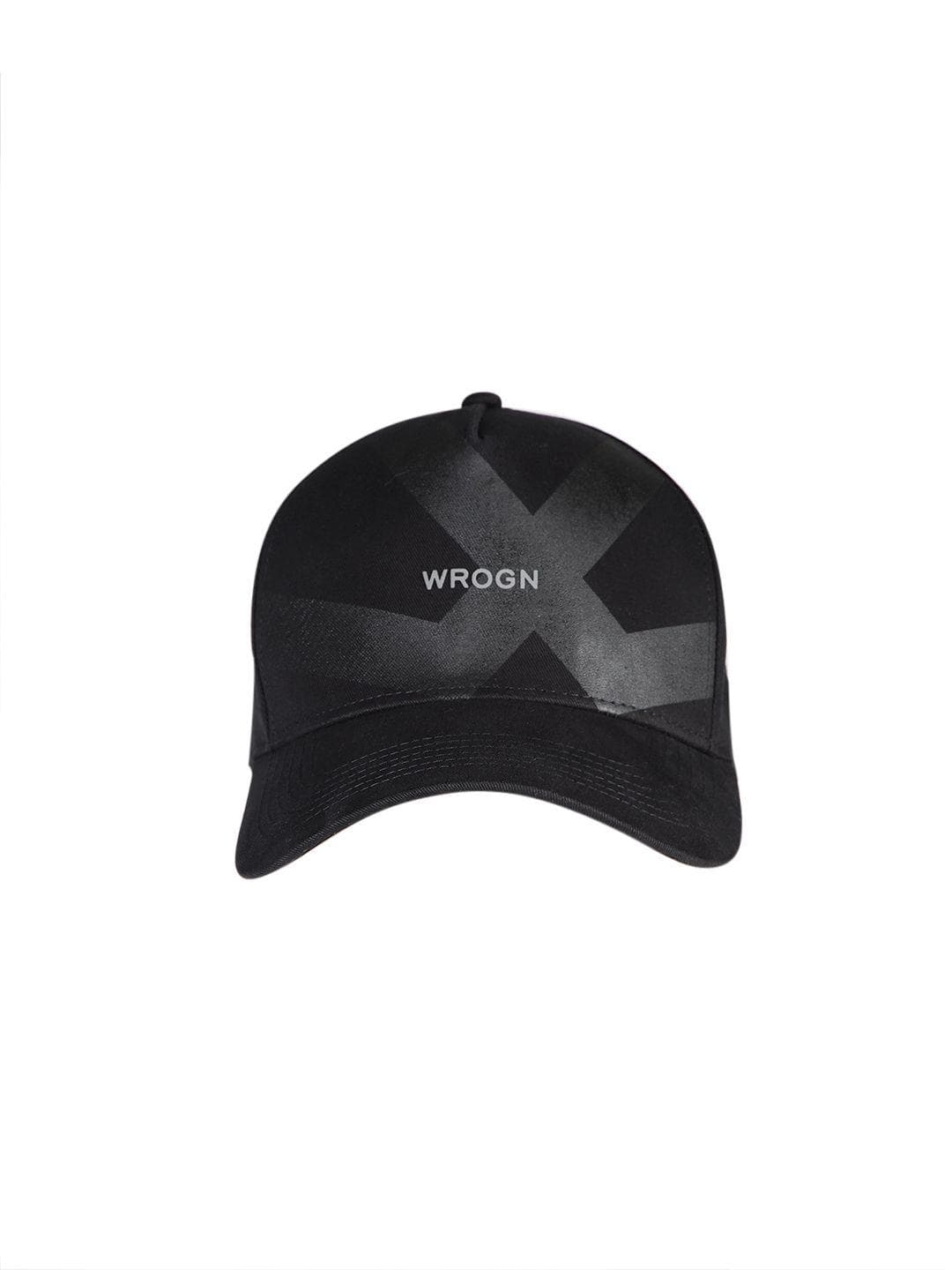 Buy WROGN Unisex Black Printed Baseball Cap - - Accessories for Unisex