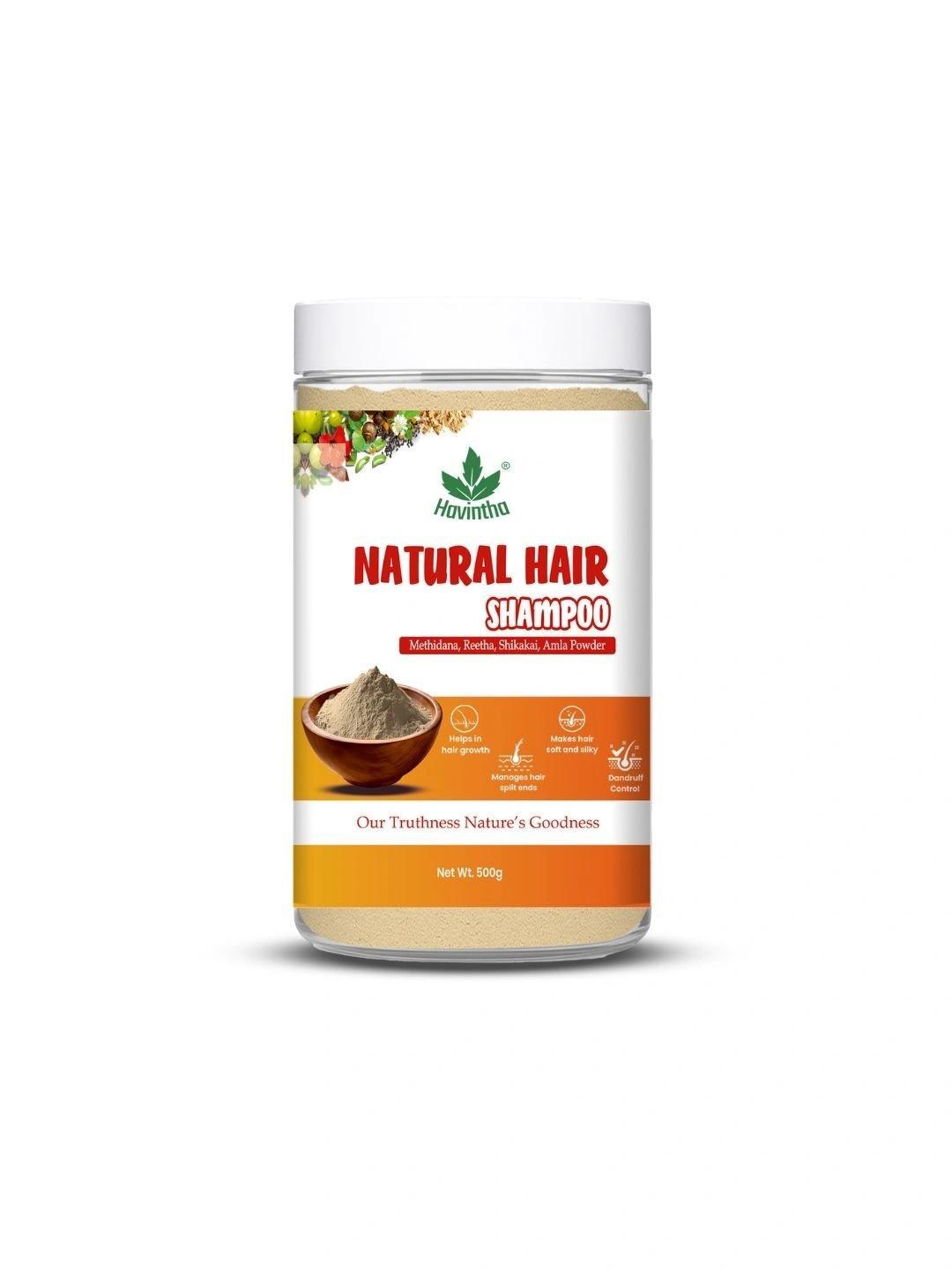 Buy Havintha Natural Hair Shampoo With Shikakai 500 G - - Personal Care for Unisex