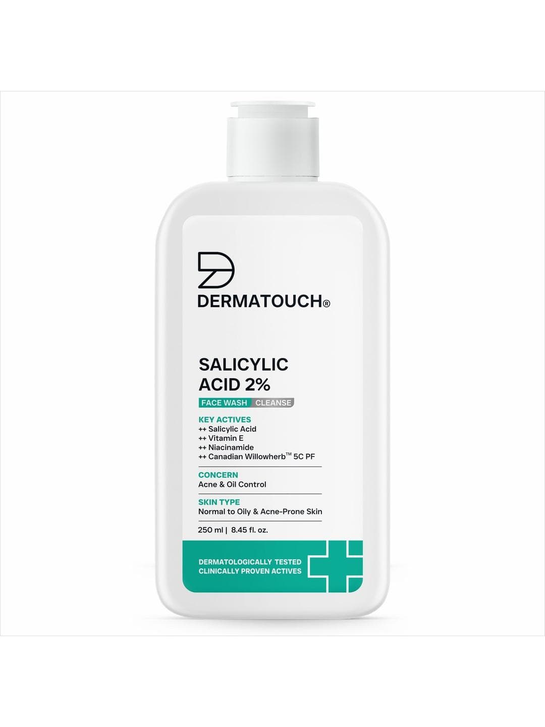Dermatouch Salicylic Acid 2% Face Wash - 250 ml