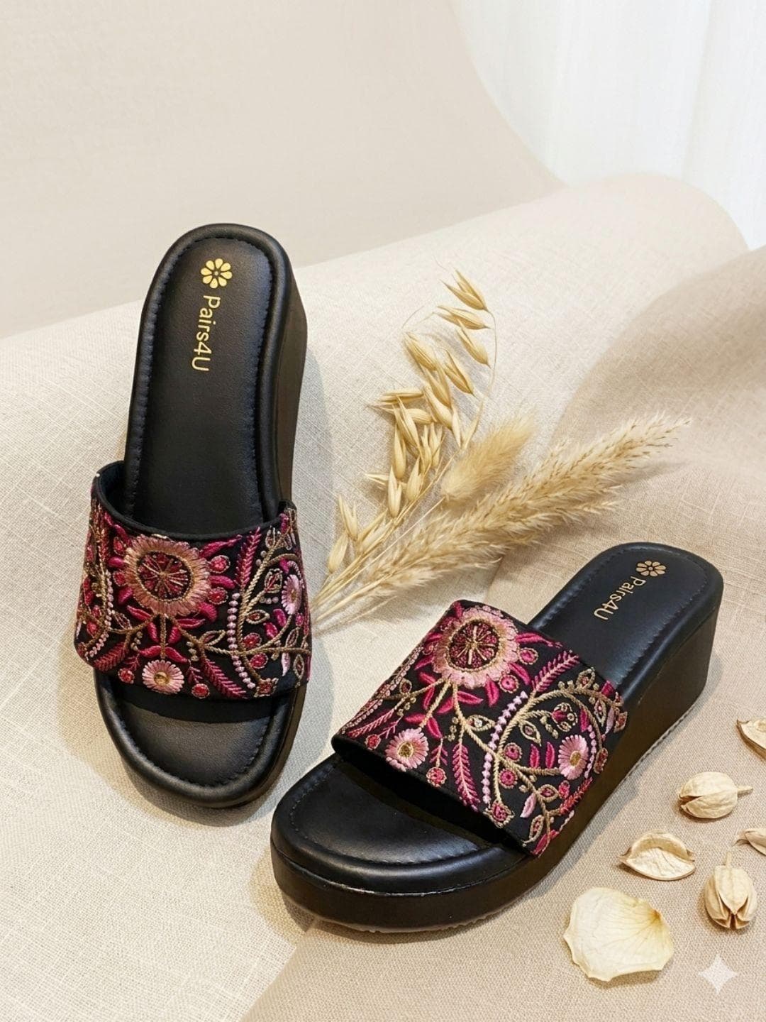 Anouk Wedge Mules