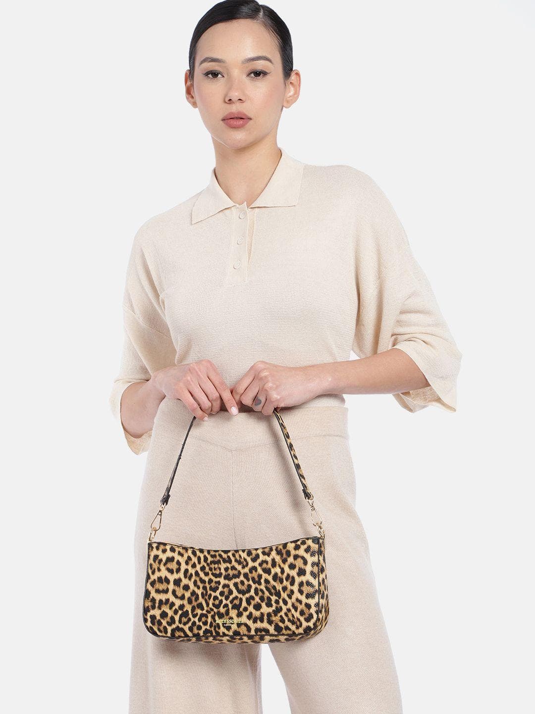 Accessorize London Women Faux Leather Roxanne Shoulder Bag