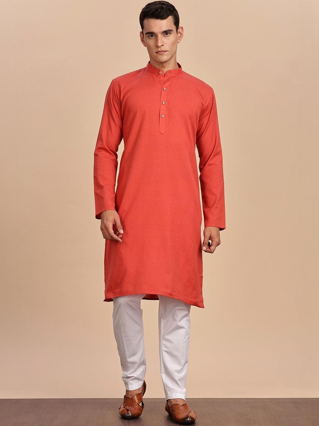 Anouk Men Pure Cotton Long Kurta