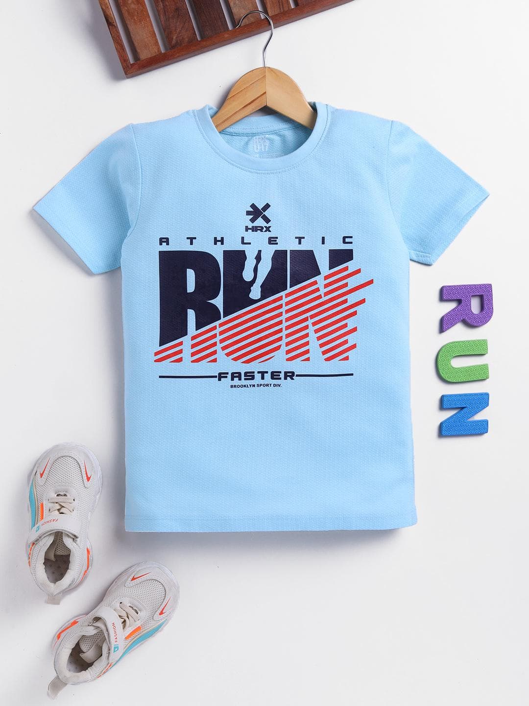 HRX by Hrithik Roshan Boys Typography Printed T-Shirt