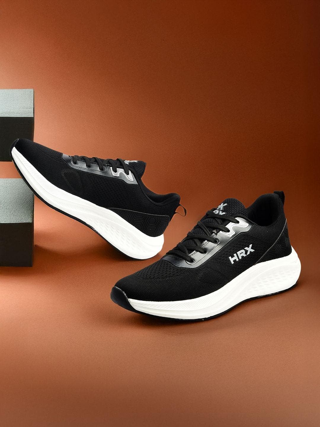 Buy HRX By Hrithik Roshan Men Textile Running Non Marking Sports Shoes - - Footwear for Men