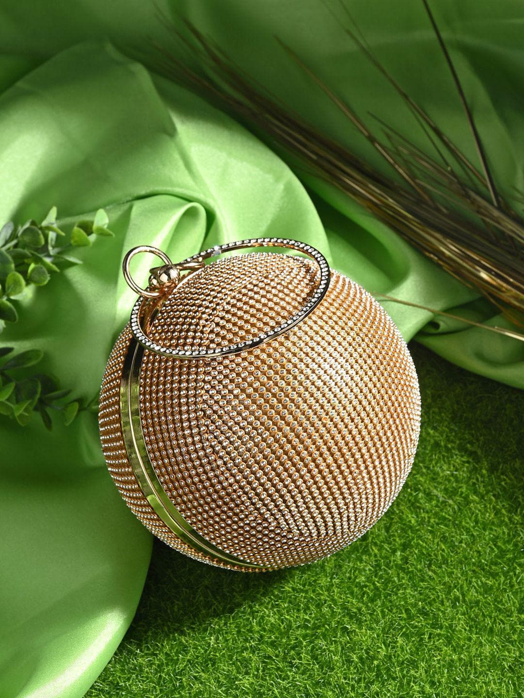 Buy DressBerry Embellished Box Clutch - - Accessories for Women