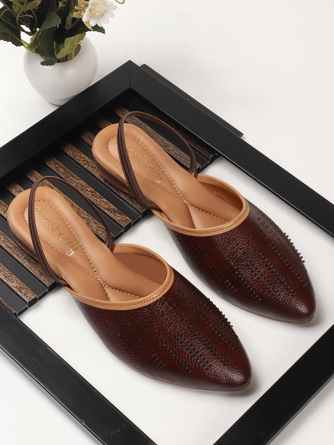 DressBerry Women Backstrap Casual Mules