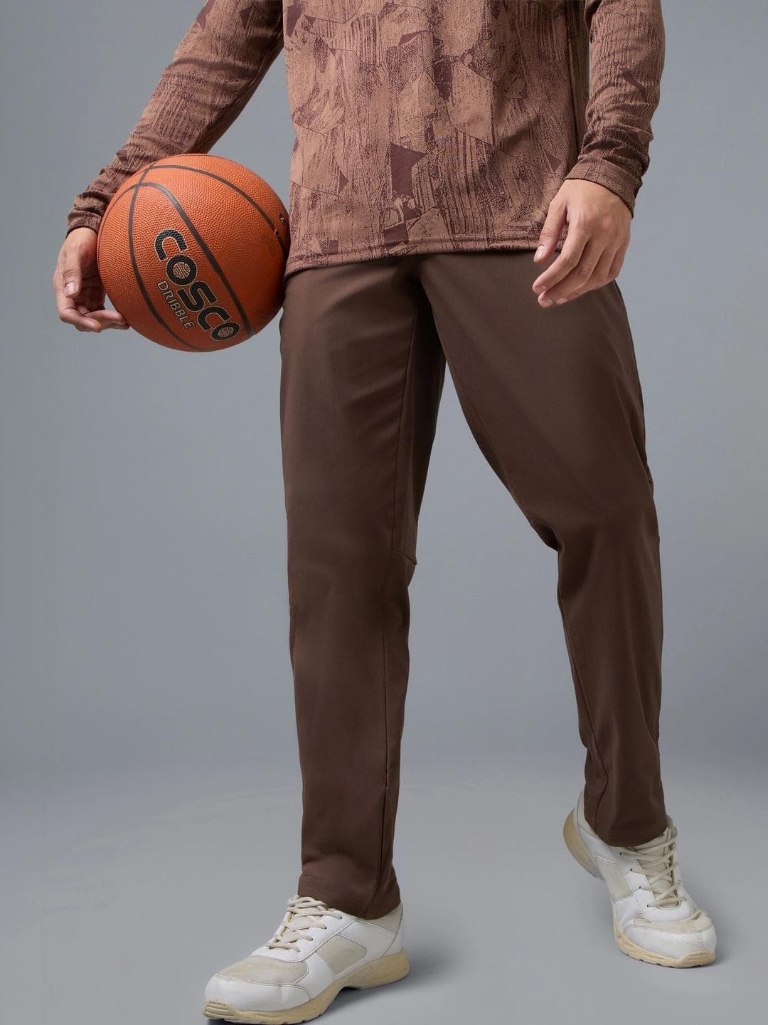 Technosport Men Regular Fit Rapid-Dry Training Track Pants