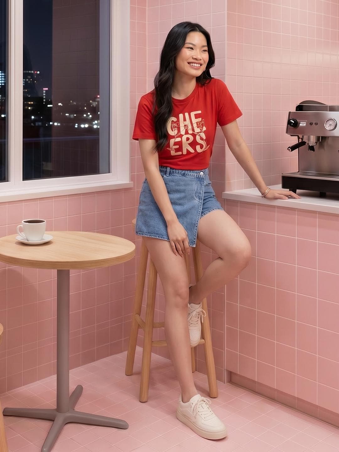 DressBerry Typography Printed T-shirt