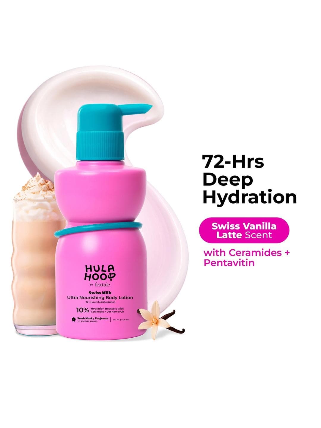 Buy FoxTale Hydrating Body Lotion With Hyaluronic Acid & Ceramides 200 Ml - - Personal Care for Unisex