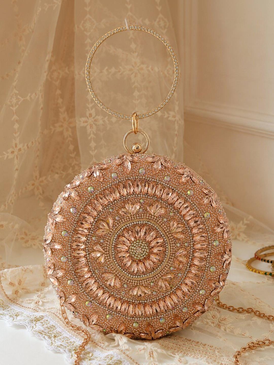 Buy DressBerry Embellished Box Clutch - - Accessories for Women