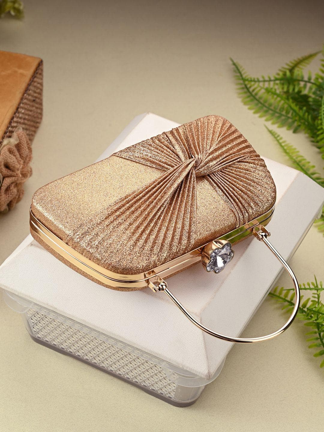 Buy DressBerry Embellished Box Clutch - - Accessories for Women