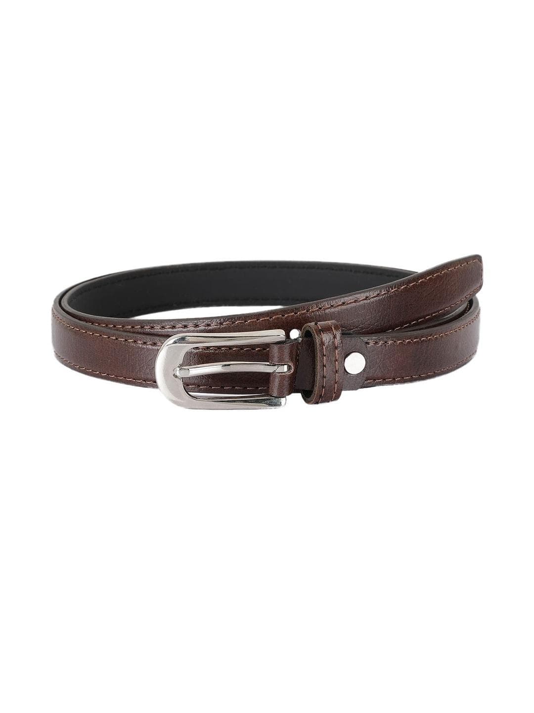 Buy DressBerry Women Brown Leather Belt - - Accessories for Women