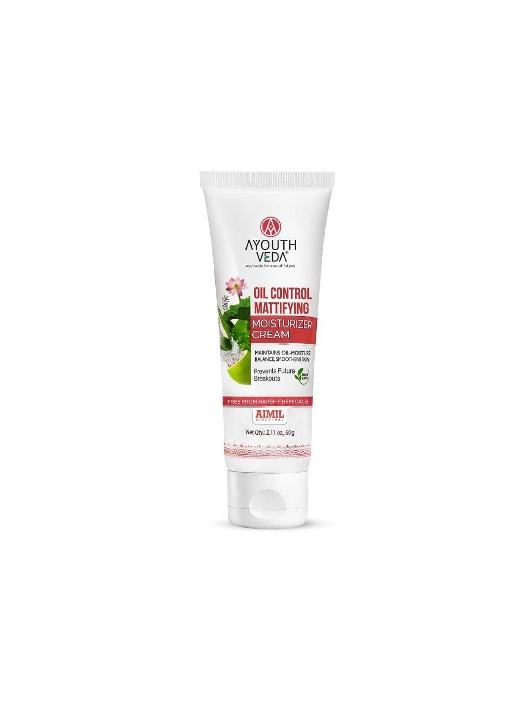 Buy AYOUTHVEDA Oil Control Mattifying Moisturizer Cream 60 G - - Personal Care for Unisex
