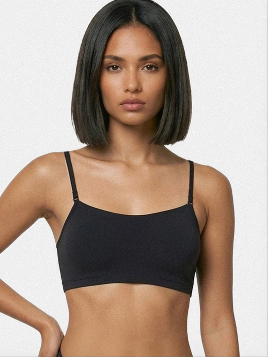 Enamor Basic Non Padded Wirefree Full Coverage Cotton Cami Bra A022