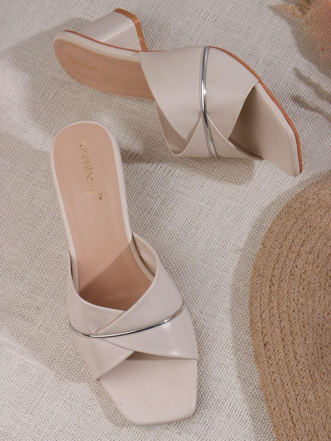 DressBerry Block Mules