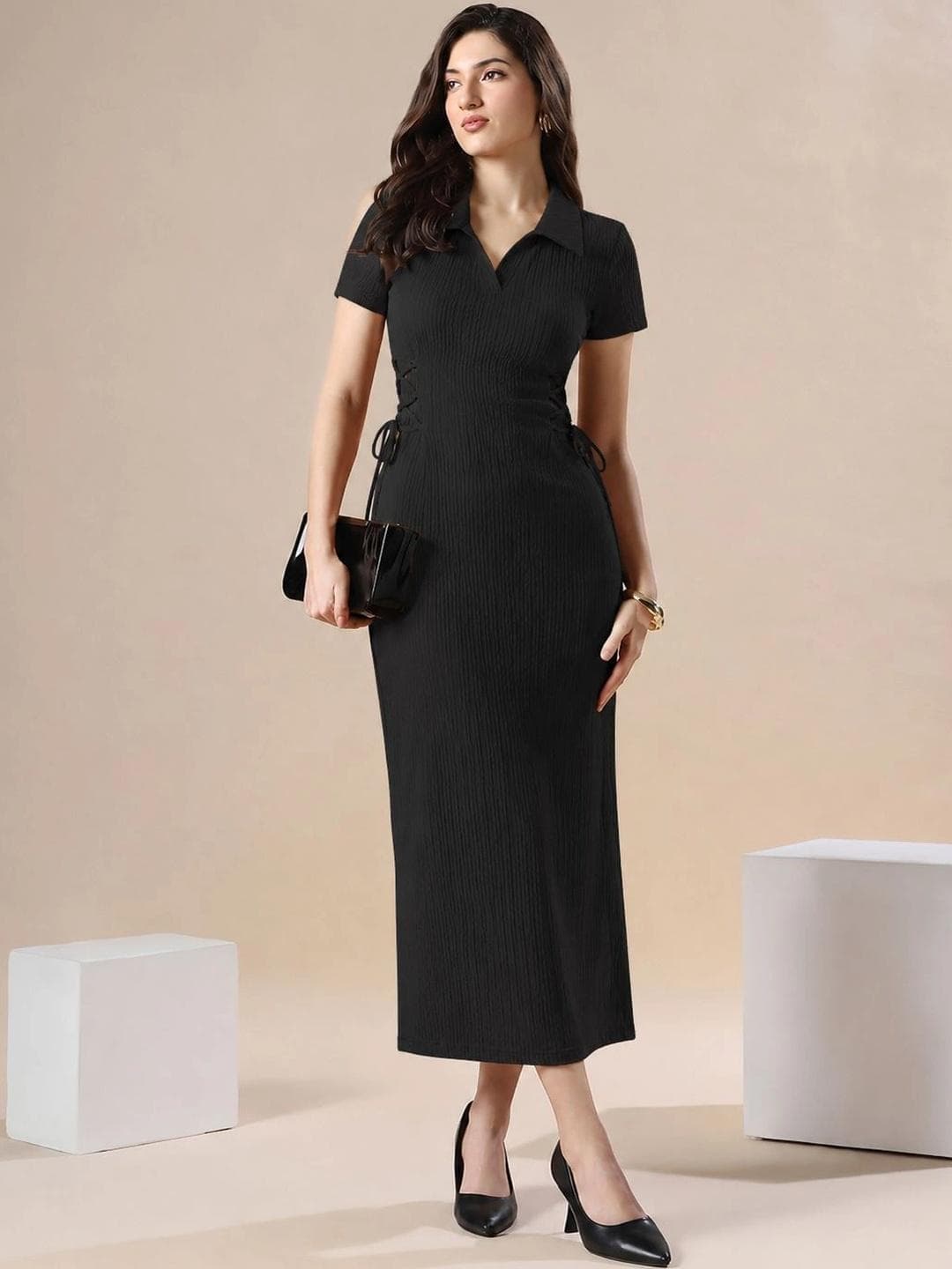 SZN Bodycon Midi Dress