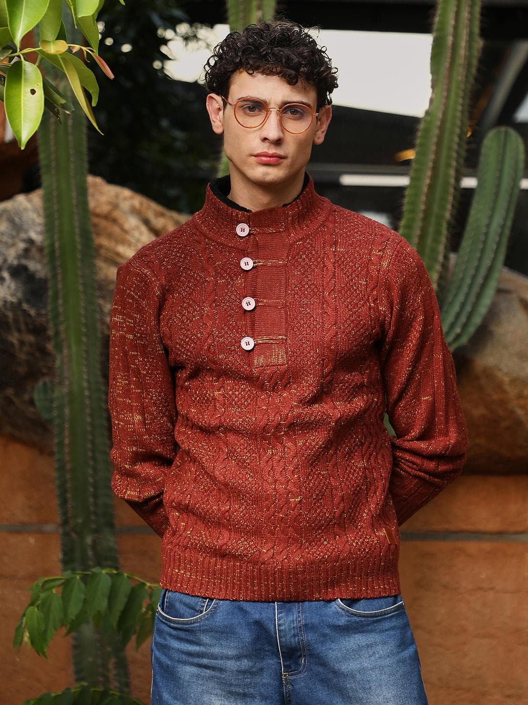 CAHOOT Men Long Sleeves Sweaters