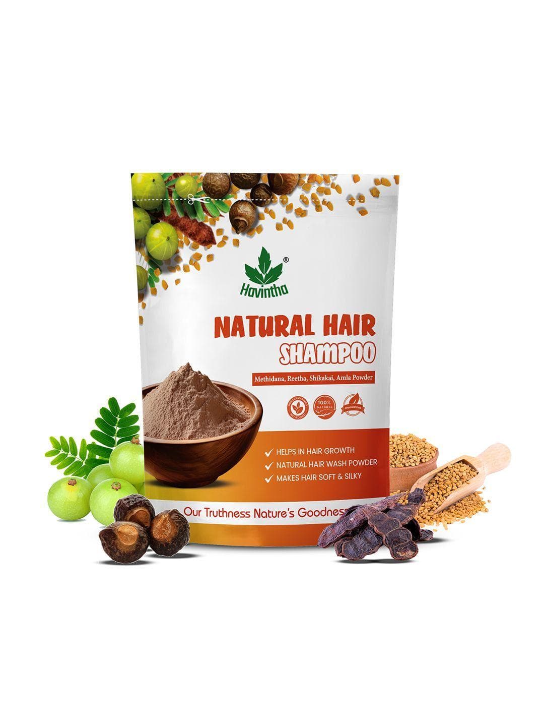 Buy Natural Hair Shampoo With Amla, Reetha, Shikakai And Methi Dana Powder - - Personal Care for Unisex
