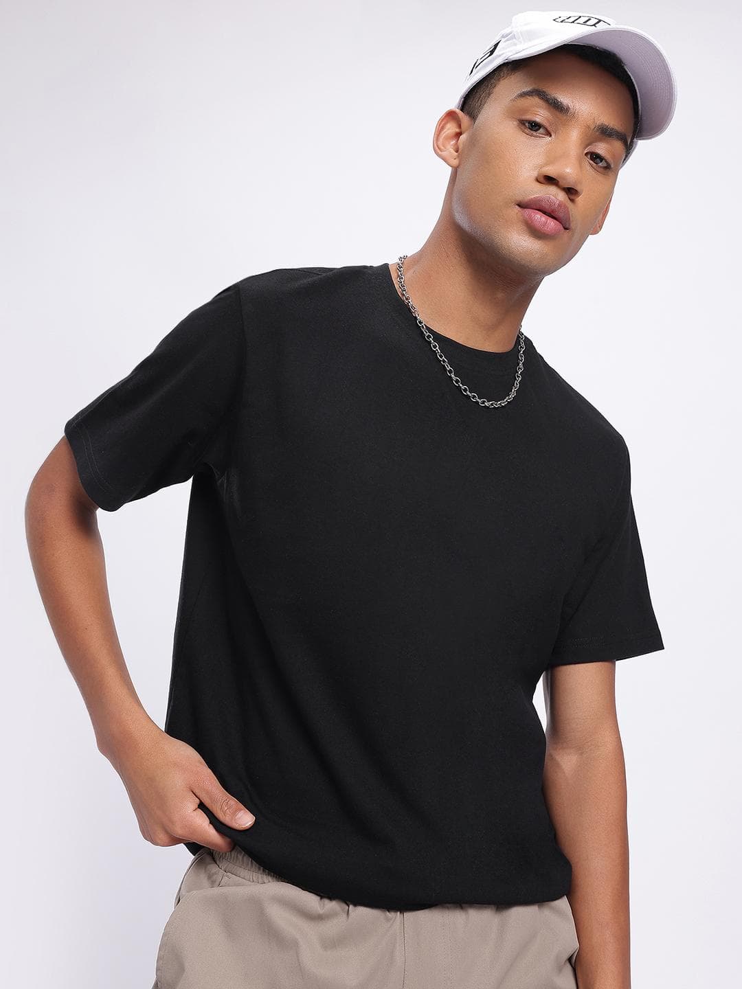 glitchez Comfort Basics Drop-Shoulder Oversize T-shirt