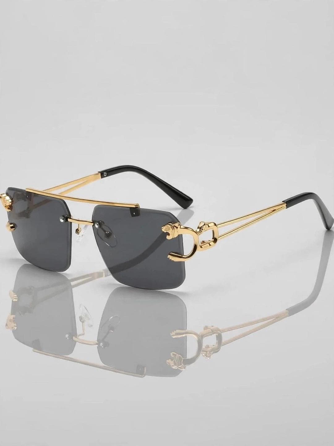 Buy FUNGLASSES Unisex Square Sunglasses With UV Protected Lens - - Accessories for Unisex