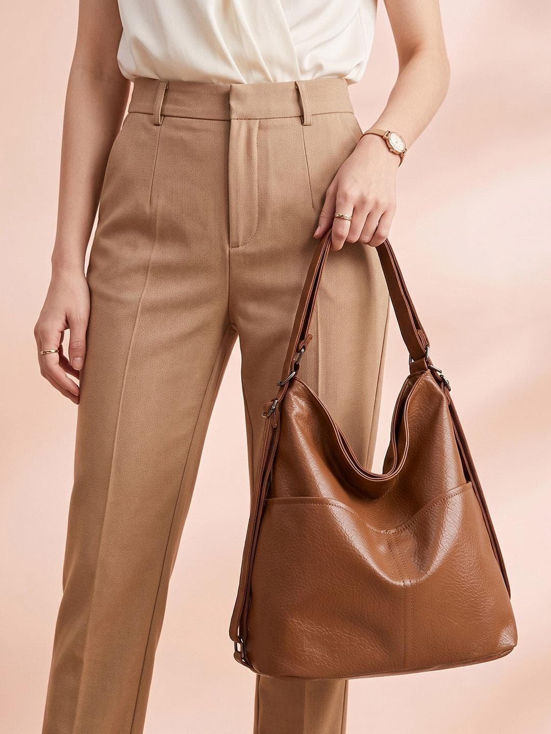 Buy CORSICA PU Structured Shoulder Bag - - Accessories for Women