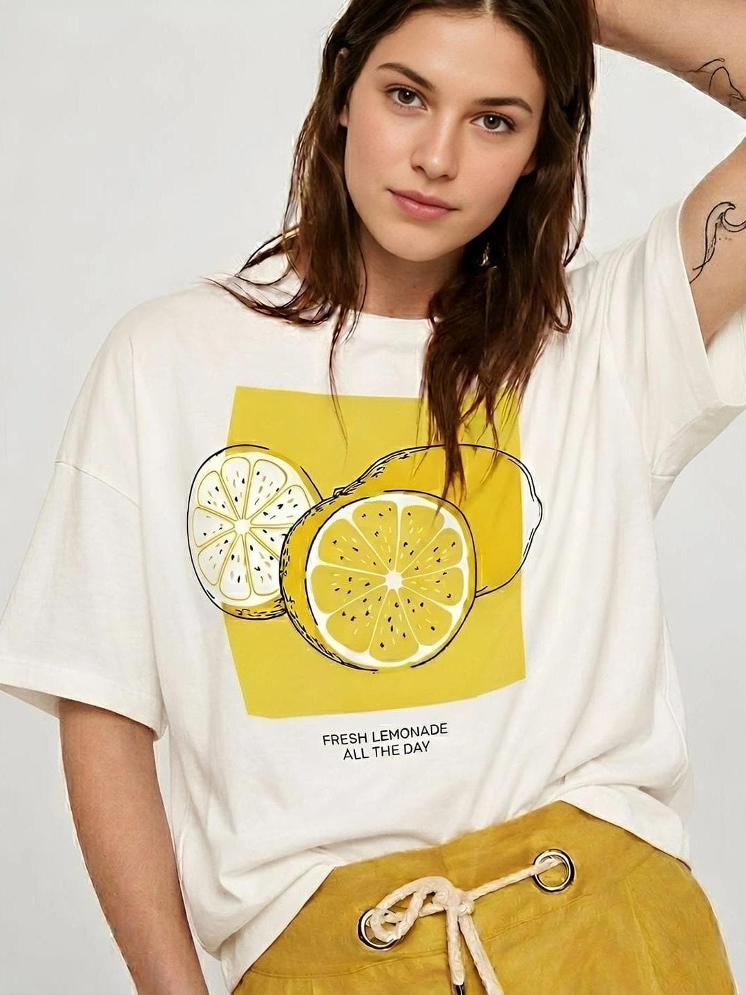 SMARTEES Women Printed T-shirt