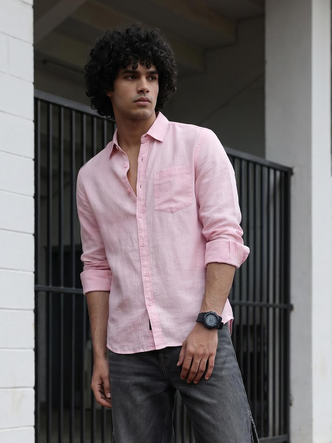 Roadster The Life Co. Long Sleeves Casual Shirt