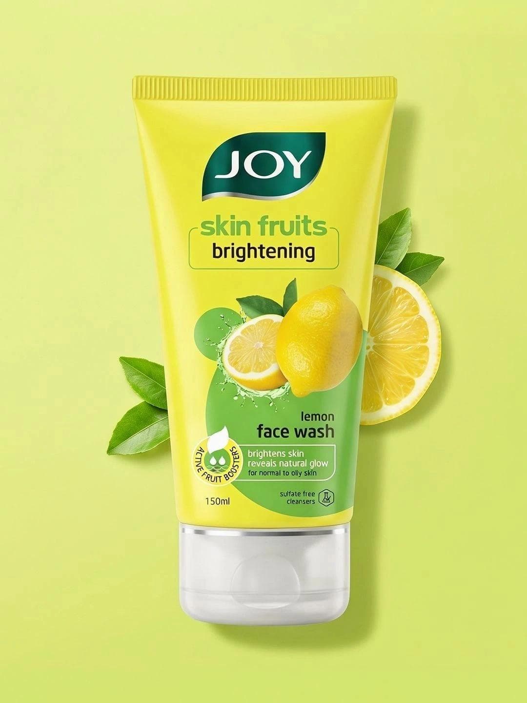 Buy JOY Skin Fruits Lemon Brightening Face Wash To Reveal Natural Glow 150 Ml - - Personal Care for Unisex