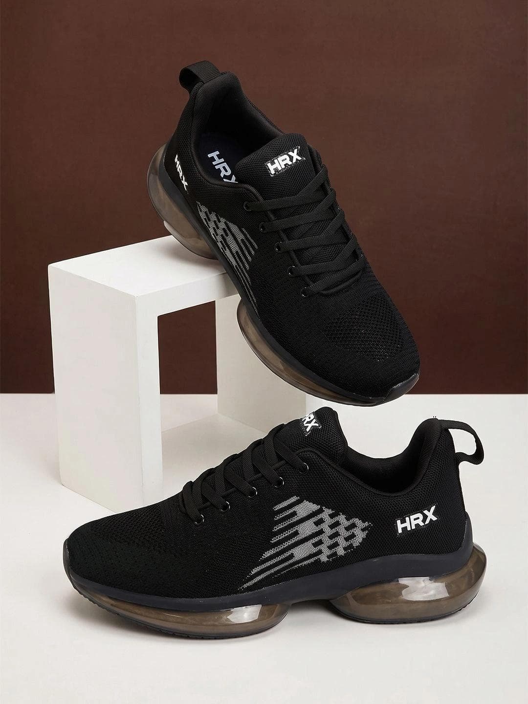 Buy HRX By Hrithik Roshan Men Textile Running Shoes - - Footwear for Men
