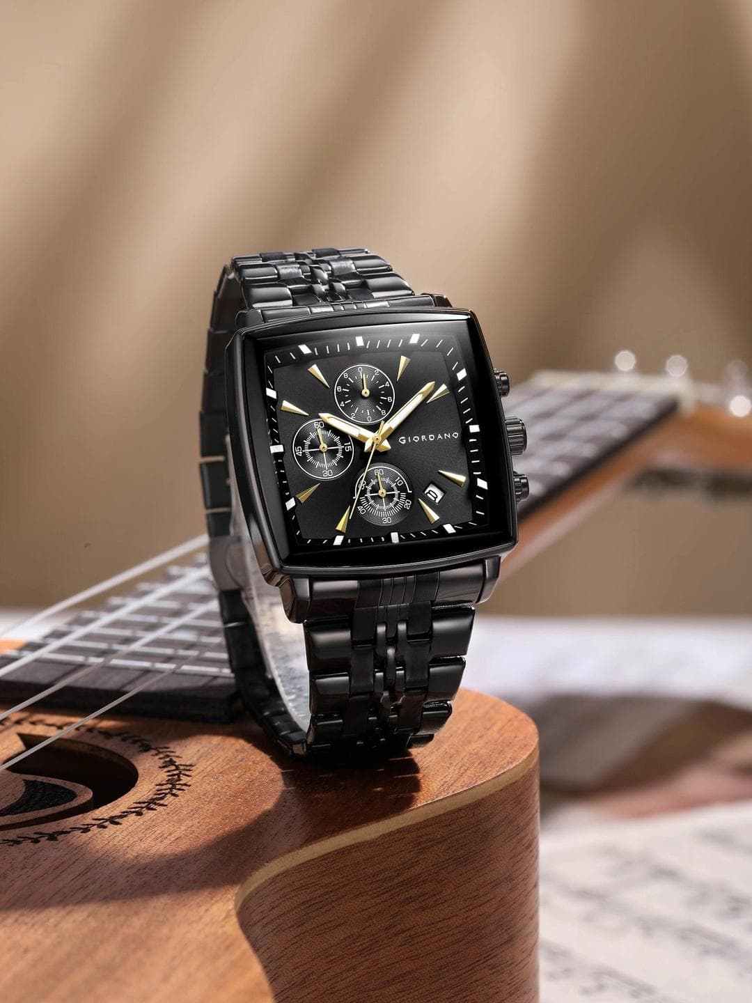 Buy GIORDANO Men Embellished Dial & Stainless Steel Analogue Watch GZ 50138 11 - - Accessories for Men