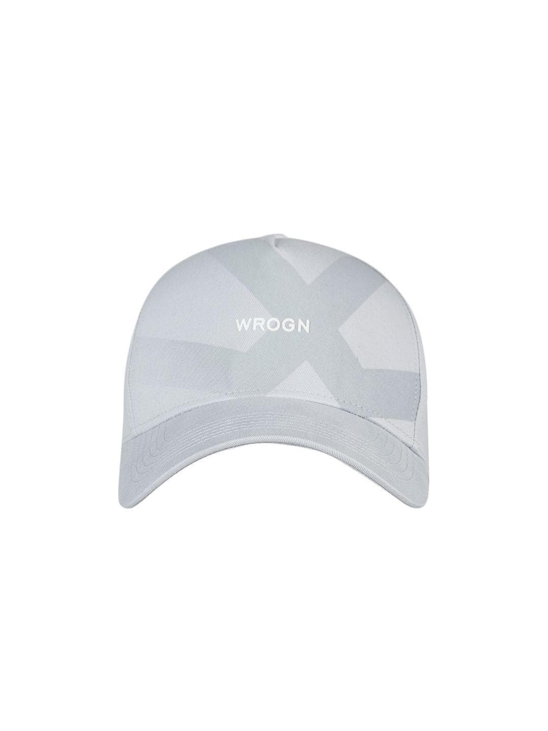 Buy WROGN Unisex Grey Printed Baseball Cap - - Accessories for Unisex