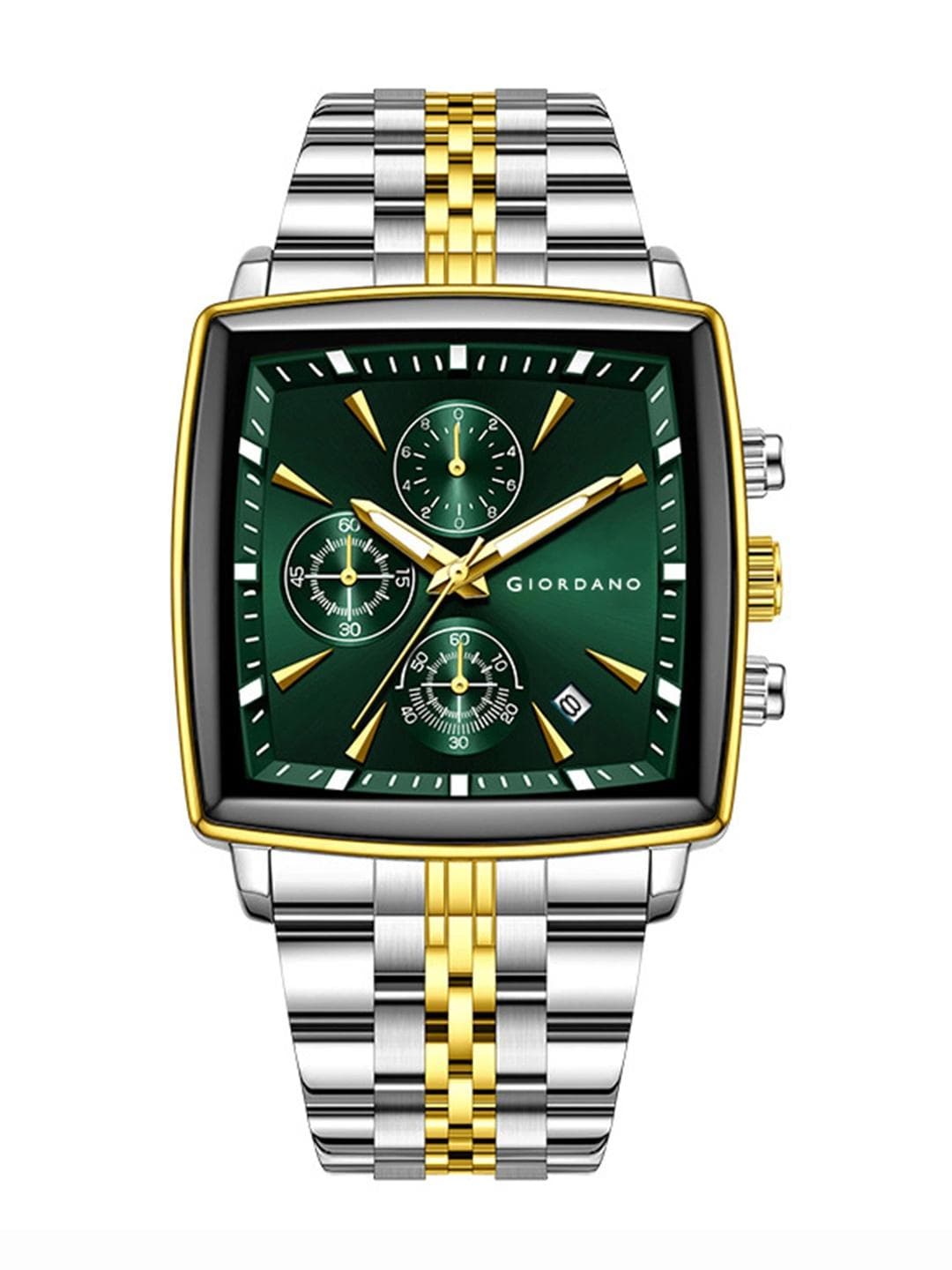 Buy GIORDANO Men Dial & Stainless Steel Bracelet Style Straps Analogue Watch GZ 50138 55 - - Accessories for Men