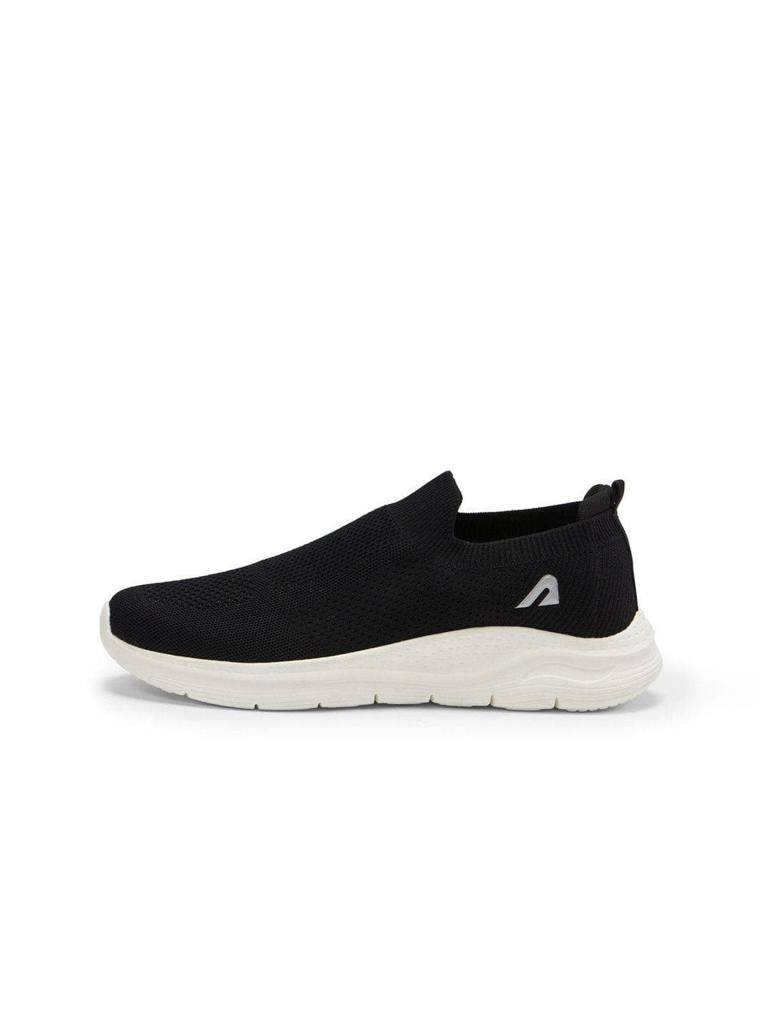 BOLDFIT Men Black Flexorslipon Running & Walking Sports Shoes