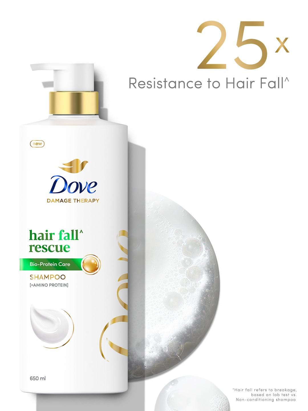 Buy Dove Hair Fall Rescue Shampoo With Glycerin 650 Ml - - Personal Care for Unisex
