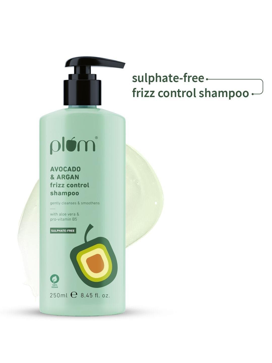 Buy Plum Avocado & Argan Frizz Control Shampoo - - Personal Care for Unisex