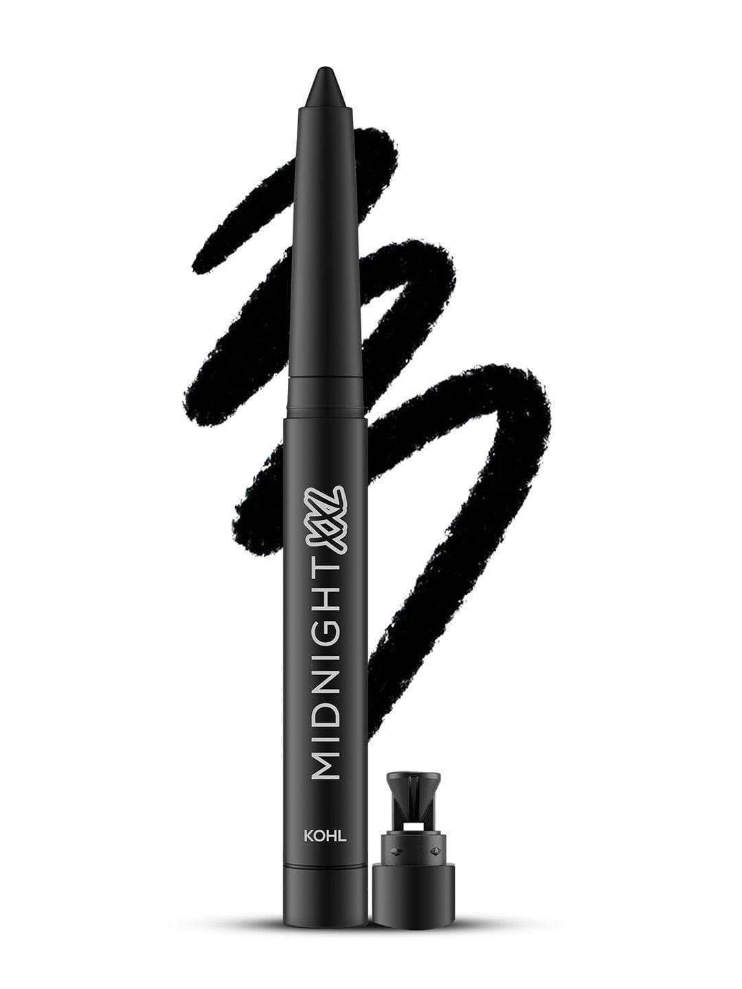Buy Renee Midnight XXL Water & Smudge Proof Kohl With Sharpener 1.5 G Black - - Personal Care for Women