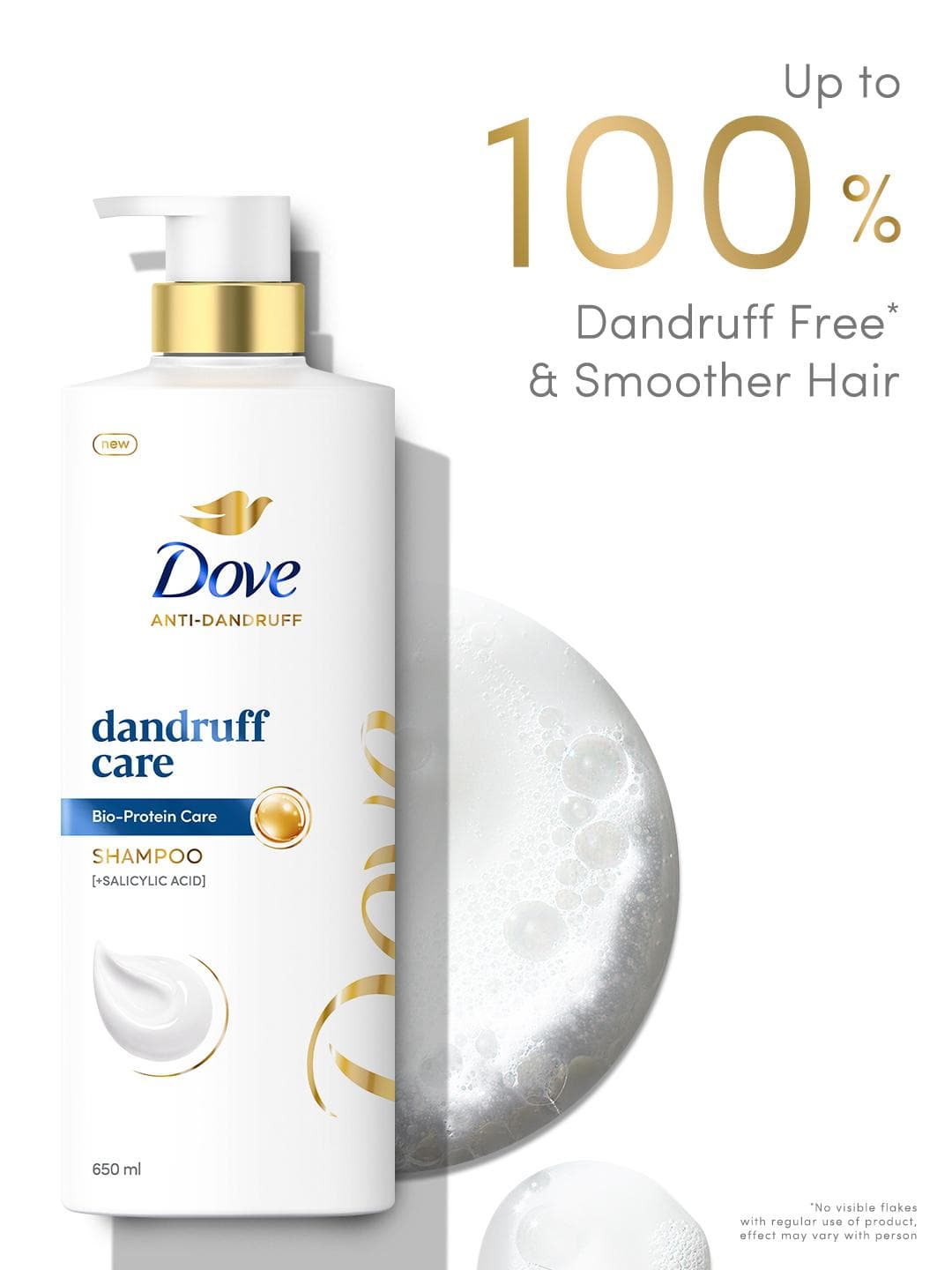 Buy Dove Anti Dandruff Solutions Dandruff Care Shampoo 650 Ml - - Personal Care for Women