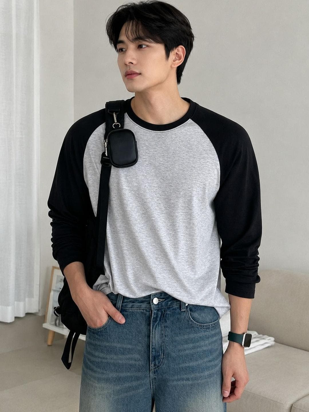 WRODSS Men Colourblocked T-shirt