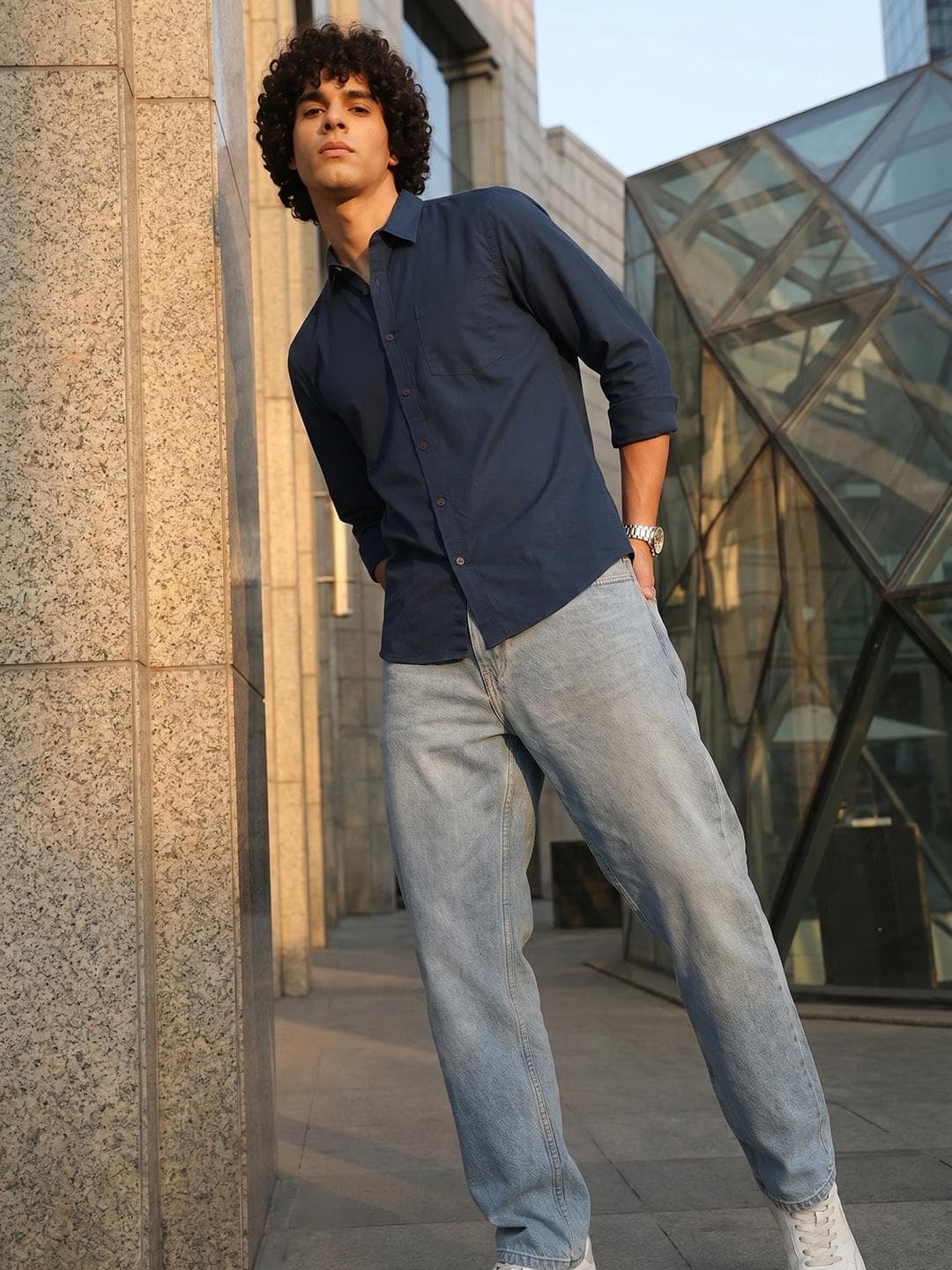 The Roadster Life Co. Pure Cotton Casual Shirt